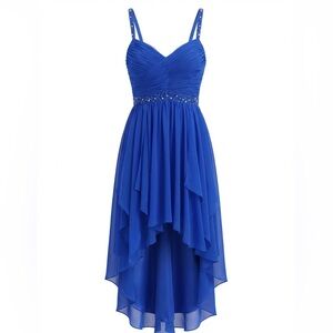 Camille La Vie Vibrant Blue party Dress